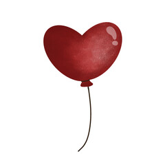 Red Heart Balloons,air balloon,Gift,heart cartoon,pink,red,cute, vector ,illustration,hand drawn,graphic,cartoon
