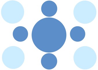 Pattern circles background