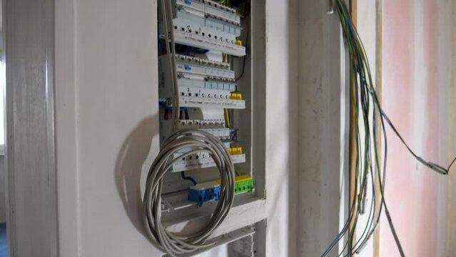Construction site - electrical installation
