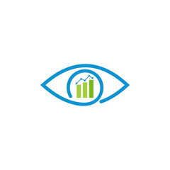 eye graphic business vector design