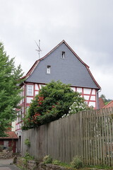 Historisches Fachwerkhaus in Altstadt von Wächtersbach in Hessen