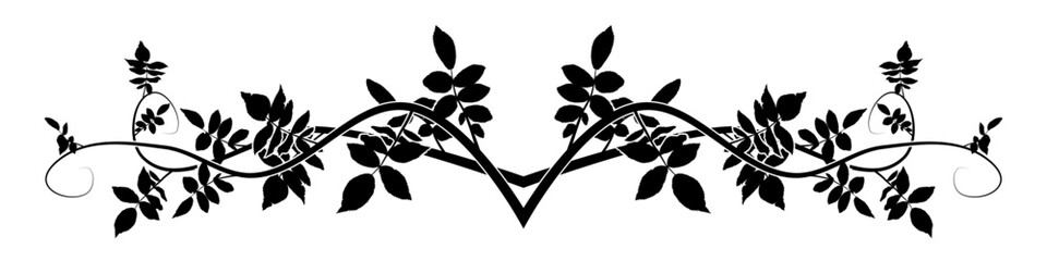 new pattern hawthorn decoration on paper. vector