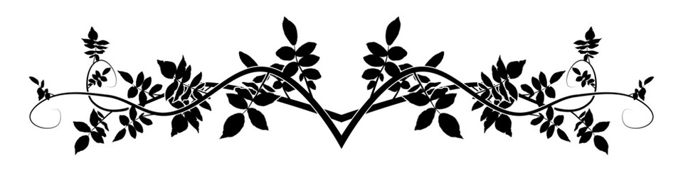 new pattern hawthorn decoration on paper. vector