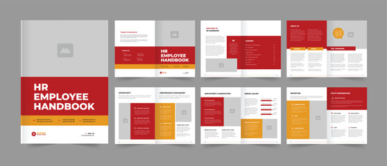  HR Employee Handbook Design