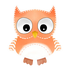 cartoon, animal, vector, illustration, cat, character, smile, funny, face, baby, cute, owl, fun, drawing, icon, isolated, happy, art, mascot, pet, eyes, nature, comic, bird, red