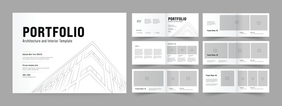  Landscape Portfolio Template 