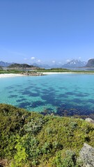 Obraz premium île de Skrova, Lofoten, Norvège