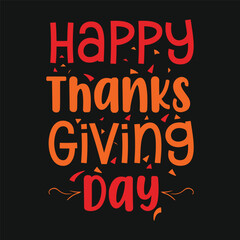 Thanksgiving Day Special vector T-shirt Design