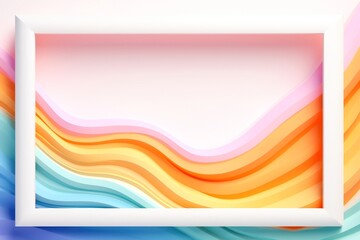 Fototapeta premium ockup photo frames, Empty abstract shape framing for your design. template for picture, painting, poster, lettering or photo gallery