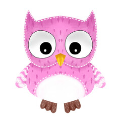 cartoon, animal, vector, illustration, cat, character, smile, funny, face, baby, cute, owl, fun, drawing, icon, isolated, happy, art, mascot, pet, eyes, nature, comic, bird, red