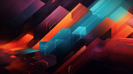 Abstract digital background. Can be used for technological processes, neural networks and AI, digital storages, sound and graphic forms, science, education, etc.