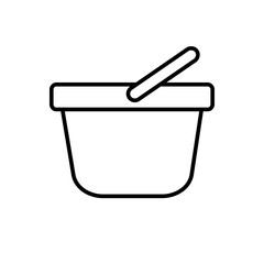 Delivery Shopping Icon Style Line