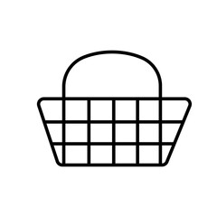 Delivery Shopping Icon Style Line