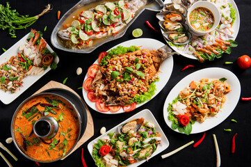 set of food