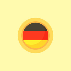Germany - Circular Flag