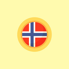 Norway - Circular Flag
