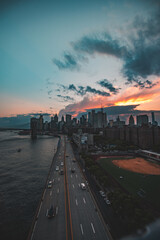 Atardecer en New York.