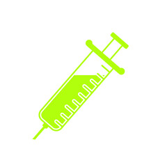 green syringe icon