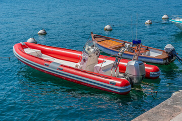 Boats at Lake Garda