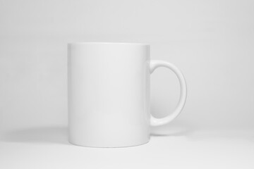 Obraz premium empty white cup