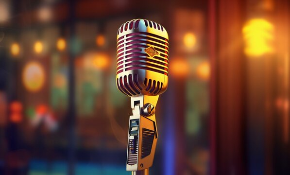 Vintage Microphone" Images – Browse 1,025 Stock Photos, Vectors, and Video  | Adobe Stock