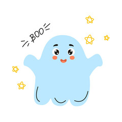 ghost, cute ghost, doodle ghost, halloween ghost