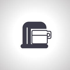 Fototapeta premium espresso machine icon. coffee machine icon.