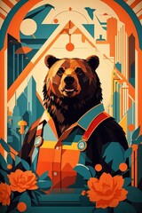 Bear Poster