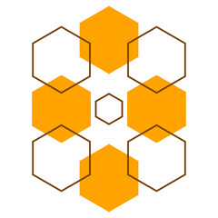 Hexagon Pattern Shape