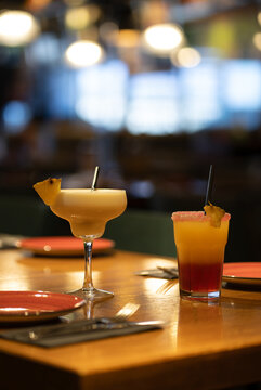 a couple of cocktails