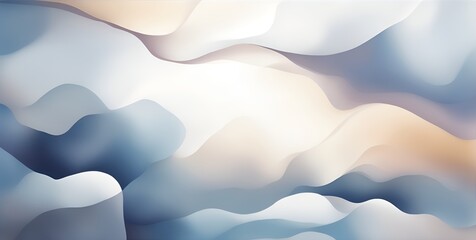Background images and light textures Pure white waves look clean. can be designed as a background for various activities.