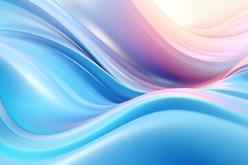abstract blue pink wave 3d mesh background