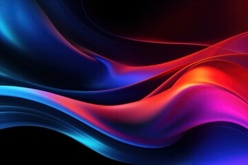 Fototapeta premium abstract colorful background with waves. Rainbow wave 3d texture backdrop