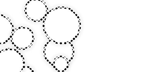 Background with circles Vector illustration. You can use for background poster, brochure, design artwork, template, banner, wallpaper. Grey white paper circles abstract tech minimal background. Vector
