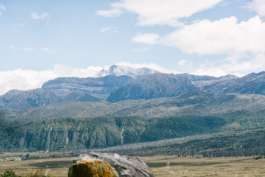 lanscape of beautifull montain in lorentz National  park