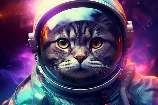 Space Cat Stock Illustrations – 28,592 Space Cat Stock