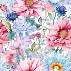 Blumen Gemälde Bunt Flowers painting colorful