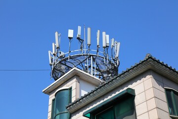 Mobile base station in Korea