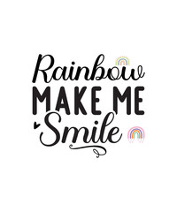 Rainbow SVG, Boho Rainbow SVG, Baby Rainbow SVG Bundle, Pastel Rainbow Svg, Rainbow with Heart, Digital Download Svg, Png, Dxf, Eps Files
