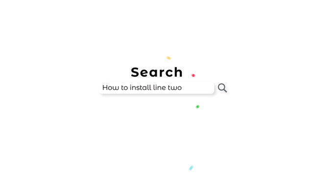 Search Bar With Dots Title