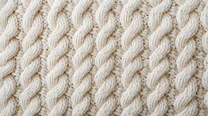 woolen background A warm cream shade, knitted wool that evokes comfort with its texture. 