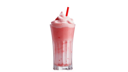 strawberry smoothie milkshake juice frappe tall glass sweet pink drink