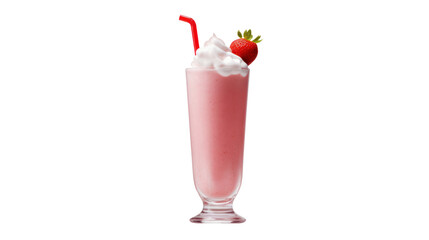 strawberry smoothie milkshake juice frappe tall glass sweet pink drink