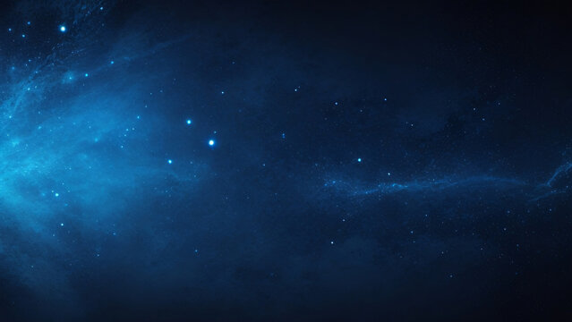 Dark Blue and glow particle abstract background texture