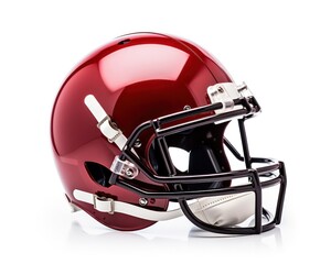 American football helmet isolated