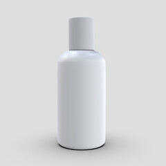 3d render  bottle  image, Cosmetic brand template, hand wash, shampoo, lotion, cream.