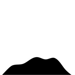 Mountain Sillhouette Vector