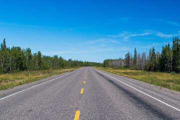 Mackenzie Highway in Northwest Territories