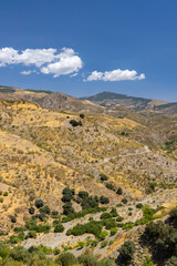Fototapeta na wymiar Sierra Nevada national park, Andalusia, Spain