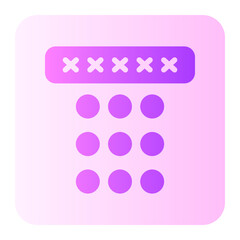 security gradient icon